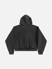 Aelfric Eden Rhinestone Boxy Zip Up V302 Hoodie