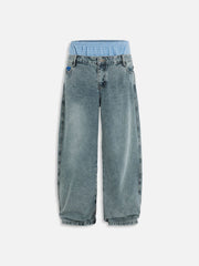 Aelfric Eden Double Waist Baggy Jeans