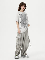 Aelfric Eden Futuristic Liquid Metal Design Tee