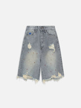 Aelfric Eden Rhinestone Application Jorts