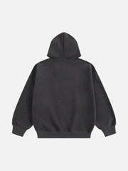 Aelfric Eden Oversized Cherry Pattern Pullover Hoodie