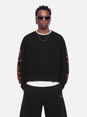 Aelfric Eden Boxy Chain Graphic Long Sleeve Tee