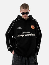 Aelfric Eden Oversized Applique 77 Pullover Hoodie