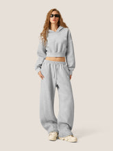 Soufflé Cropped Hoodie Sets