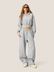 Soufflé Cropped Hoodie Sets