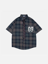 Aelfric Eden Plaid Tie 09 Graphic Shirt