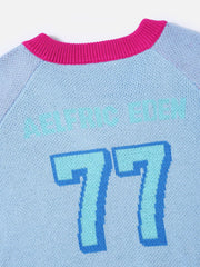 Aelfric Eden V-neck Make Waves Knit Jersey