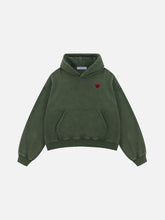 Aelfric Eden Boxy Fit Distressed Washed Hoodie