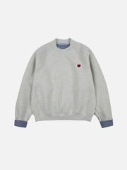 Aelfric Eden Plaid Patchwork Sweatshirt