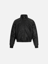 Aelfric Eden Studded Faux Leather Jacket