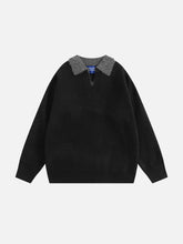 Aelfric Eden Faux Layer Polo Knit Sweater