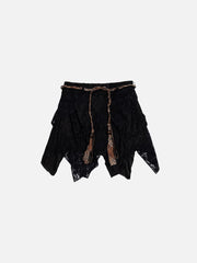 Aelfric Eden Lace Layered Asymmetrical Skirt