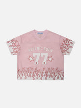 Aelfric Eden Boxy Flame 77 Jersey Tee