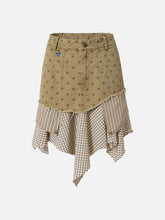 Aelfric Eden Star Patchwork Asymmetric Skirt