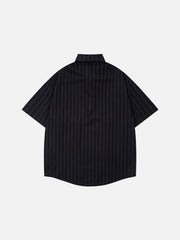 Aelfric Eden Birdhouse Embroidery Short Sleeve Shirt