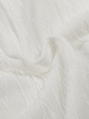 Aelfric Eden Boxy Cable Knit Zip Up Hoodie