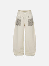 Aelfric Eden Leopard Pocket Baggy Barrel Pants