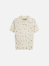 Aelfric Eden Floral Knit Polo Tee