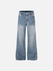 Aelfric Eden Star Print Washed Jeans