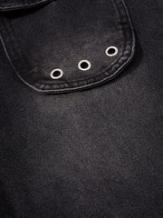 Aelfric Eden Studded Distressed Baggy Jeans