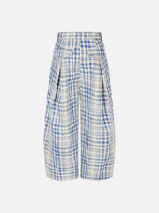 Aelfric Eden Plaid Baggy Barrel Pants