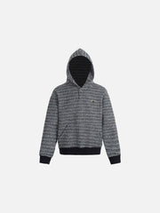 Aelfric Eden Textured Knit Pullover Hoodie