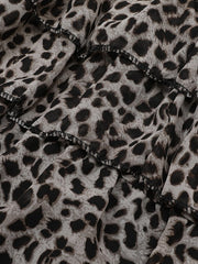 Aelfric Eden Leopard Ruffle Skirt