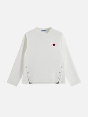 Aelfric Eden Button Panel Long Sleeve Tee