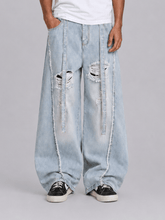 Aelfric Eden Ripped Seam Baggy Barrel Jeans