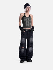 Aelfric Eden Halter Studded Cami Top