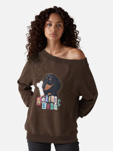 Aelfric Eden Dachshund Off-The-Shoulder Sweatshirt