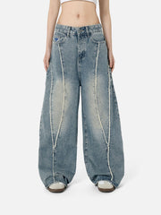 Aelfric Eden Baggy Fringe Jeans