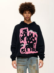Aelfric Eden Oversized Abstraction Graphic Hoodie