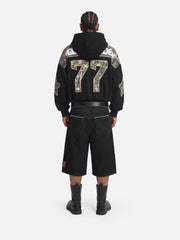 Aelfric Eden Boxy CAMO Panel Pullover Hoodie