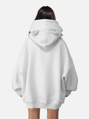 Aelfric Eden Polka Dot Cat Pullover Hoodie