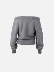 Aelfric Eden Off-the Shoulder Cardigan