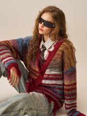 Aelfric Eden Fringe Stripe Cardigan