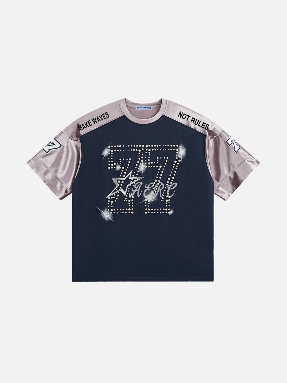 Aelfric Eden Pearl Number Football Jersey