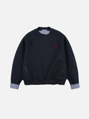 Aelfric Eden Plaid Patchwork Sweatshirt