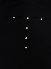 Aelfric Eden Rhinestone Cross Baby Tee