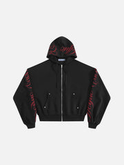 Aelfric Eden Boxy Embroidery Hoodie Sets