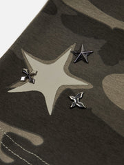 Aelfric Eden CAMO Studded Off-Shoulder Tube Top