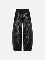 Aelfric Eden Rhinestone Baggy Barrel Sweatpants