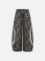 Aelfric Eden Leopard Stripe Baggy Barrel Sweatpants