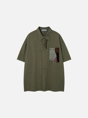 Aelfric Eden Patchwork Short Sleeve Shirt