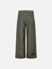 Aelfric Eden Button Pocket Cuffed Pants