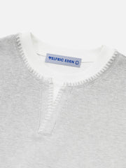 Aelfric Eden Boxy Split Neck Sweatshirt