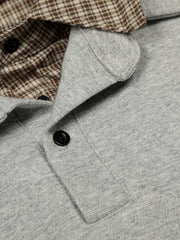 Aelfric Eden Boxy Plaid Collar Sweatshirt