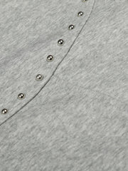 Aelfric Eden Boxy Studded Zip Up Hoodie