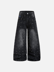 Aelfric Eden Studded Washed Jeans